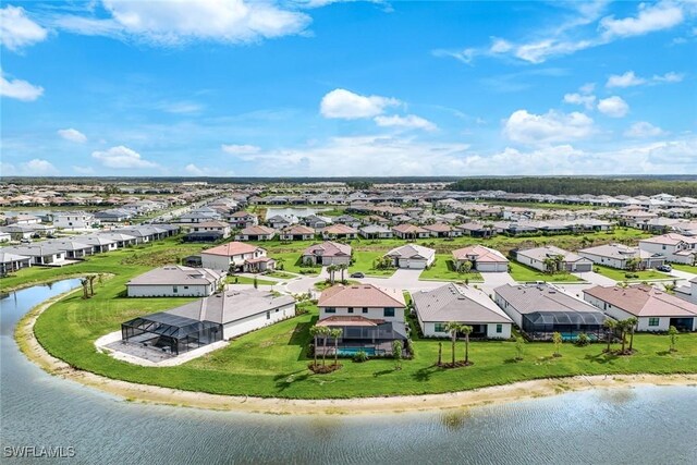 20669 Greenwich Pl, Estero, FL 33928 - aerial view of residential area with a nearby body of water