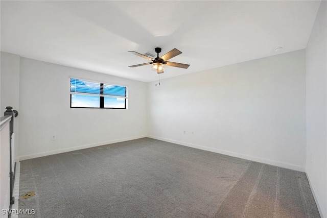 20669 Greenwich Pl, Estero, FL 33928 - unfurnished room featuring ceiling fan and dark carpet