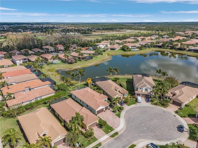 3813 Columbia Ct, Naples, FL 34119 - aerial overview of property's location featuring nearby suburban area and a nearby body of water