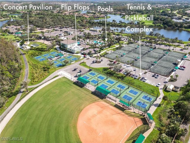 10517 Casella Way Unit 101, Fort Myers, FL 33913 - aerial view of a large body of water