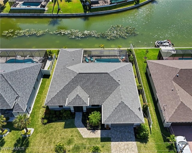 2519 SW 15th Ave, Cape Coral, FL 33914 - drone / aerial view of a large body of water