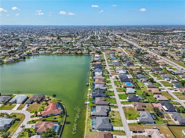 2519 SW 15th Ave, Cape Coral, FL 33914 - aerial overview of property's location featuring nearby suburban area and a nearby body of water