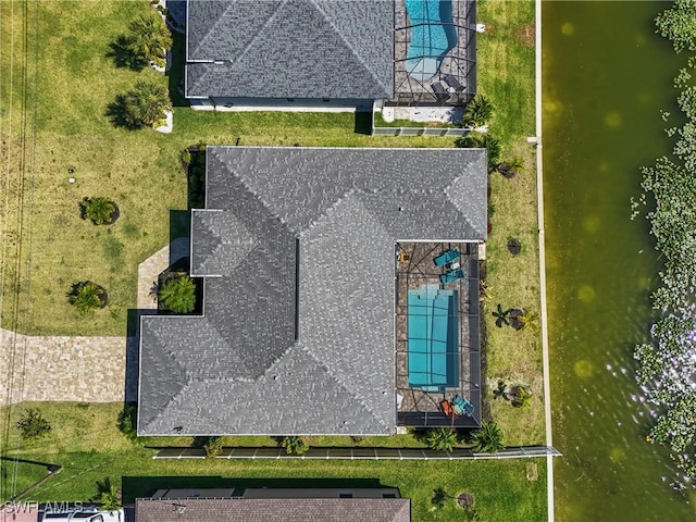 2519 SW 15th Ave, Cape Coral, FL 33914 - aerial view of property and surrounding area with a pool area