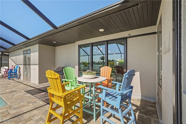 2519 SW 15th Ave, Cape Coral, FL 33914 - view of patio with glass enclosure