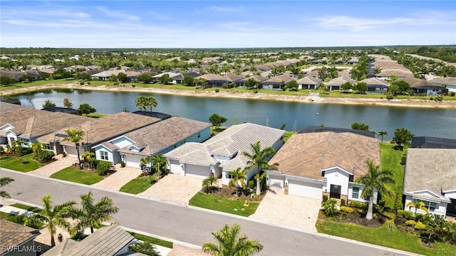 28041 Captiva Shell Loop, Bonita Springs, FL 34135 - aerial perspective of suburban area featuring a nearby body of water