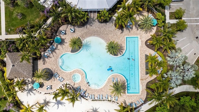 28041 Captiva Shell Loop, Bonita Springs, FL 34135 - aerial view of a pool area