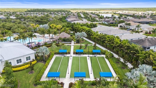 28041 Captiva Shell Loop, Bonita Springs, FL 34135 - aerial view of residential area featuring a pool area