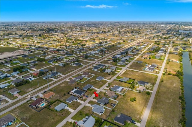 325 NE 24th Ter, Cape Coral, FL 33909 - aerial view of property's location featuring nearby suburban area