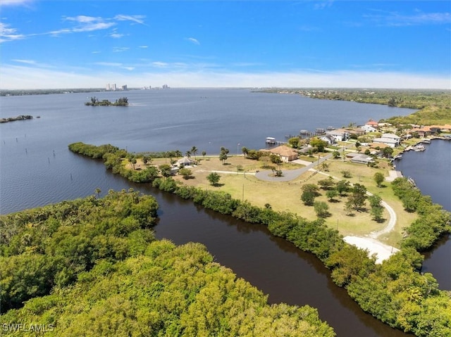 1704 Coral Way N, Fort Myers, FL 33917 - drone / aerial view of a nearby body of water