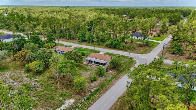 1201 E 15th St, Lehigh Acres, FL 33972 - drone / aerial view of a heavily wooded area