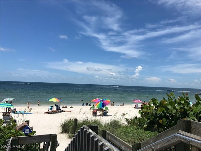 10951 Callaway Greens Ct, Fort Myers, FL 33913 - water view featuring nearby beach