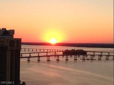 3000 Oasis Grand Blvd Unit 2103, Fort Myers, FL 33916 - water view with a pier