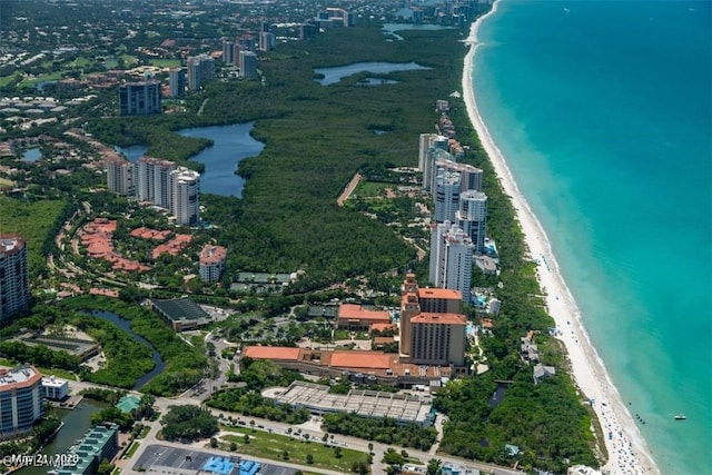 2738 Tiburon Blvd E Unit Ph-B502, Naples, FL 34109 - view of urban area featuring expansive beach