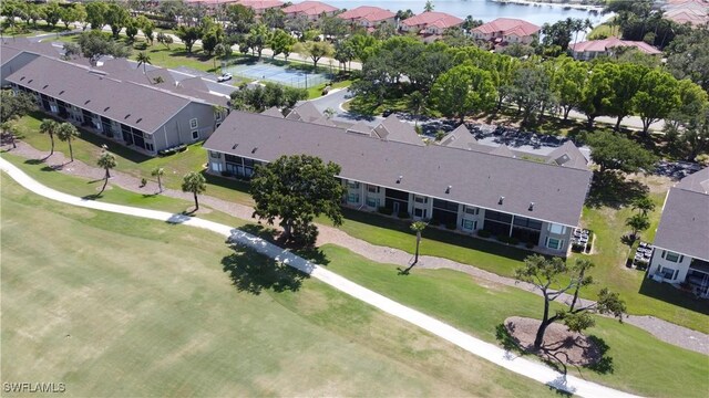 16320 Kelly Cove Dr Unit 270, Fort Myers, FL 33908 - aerial perspective of suburban area featuring a large body of water