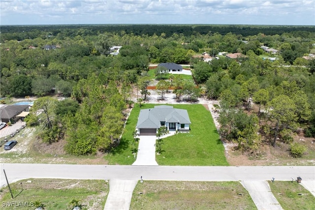 1015 Gerald Ave, Lehigh Acres, FL 33936 - bird's eye view of a forest