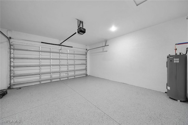3034 Chiquita Blvd N, Cape Coral, FL 33993 - garage featuring water heater and a garage door opener
