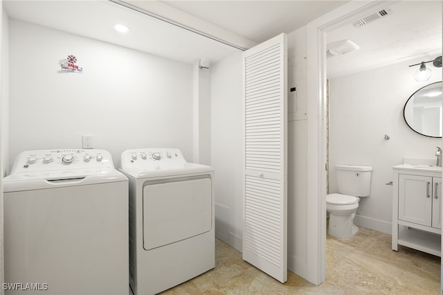 16290 Kelly Cove Dr Unit 253, Fort Myers, FL 33908 - laundry room with separate washer and dryer