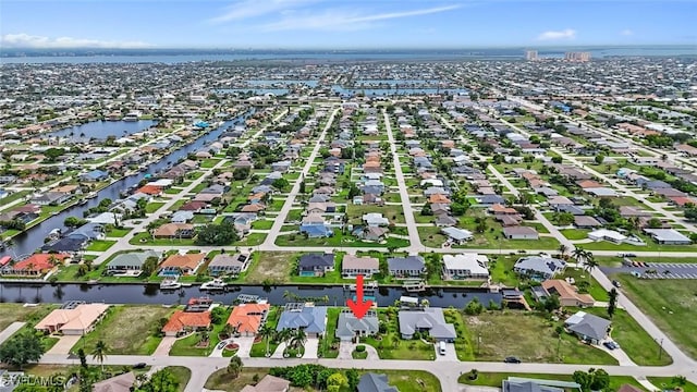 608 SW 43rd Ter, Cape Coral, FL 33914 - aerial view of property's location featuring nearby suburban area