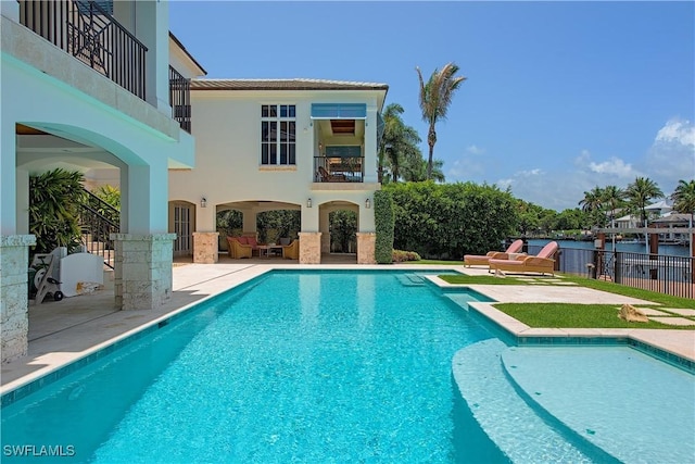 2001 4th St S, Naples, FL 34102 - view of pool with a patio area