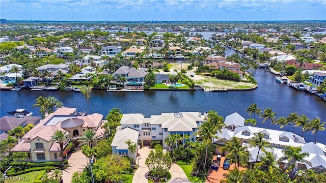 2001 4th St S, Naples, FL 34102 - aerial perspective of suburban area featuring a nearby body of water