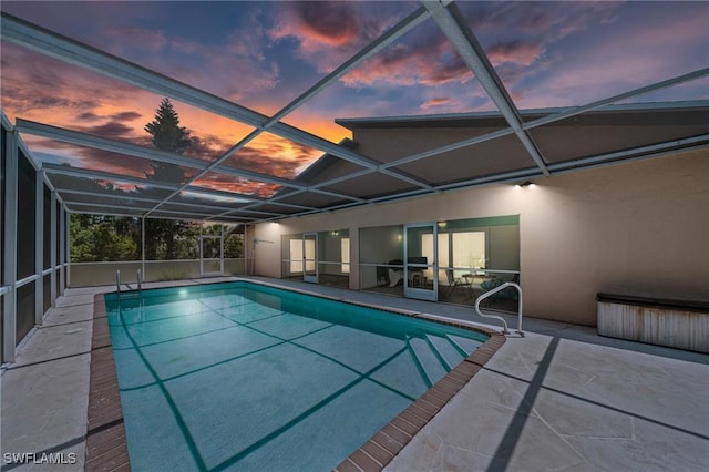 1237 SE 24th Ave Unit A, Cape Coral, FL 33990 - swimming pool with a patio and a lanai