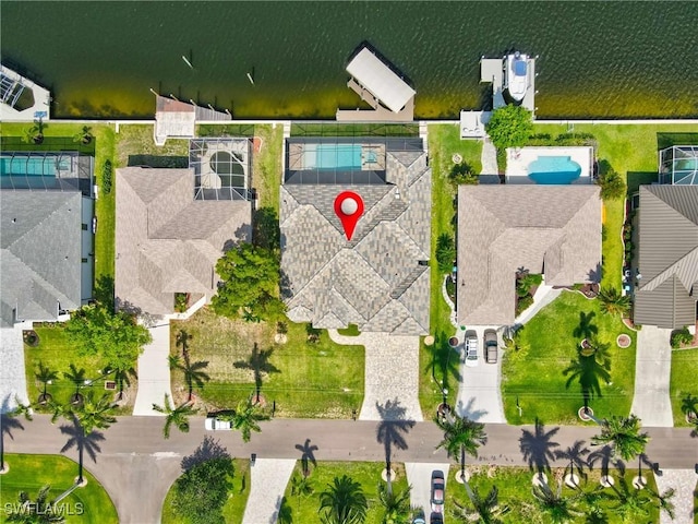 4324 SW 26th Ave, Cape Coral, FL 33914 - bird's eye view of a large body of water