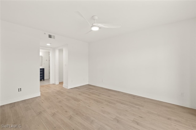 16260 Kelly Cove Dr Unit 235, Fort Myers, FL 33908 - spare room featuring light wood finished floors and a ceiling fan
