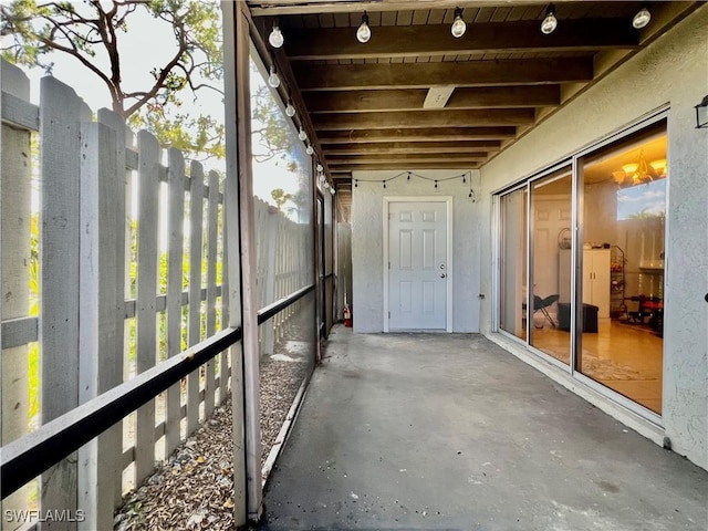5751 Foxlake Dr Unit A, North Fort Myers, FL 33917 - view of unfurnished sunroom