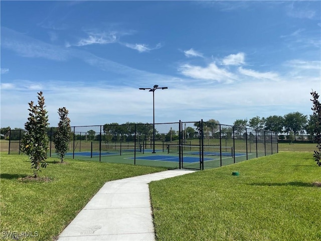 14498 Cantabria Dr, Fort Myers, FL 33905 - view of tennis court
