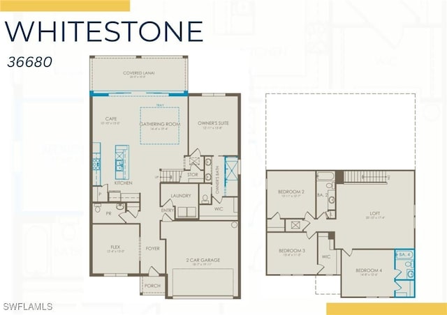12412 Basalt Ln, Alva, FL 33982 - floor plan / room layout
