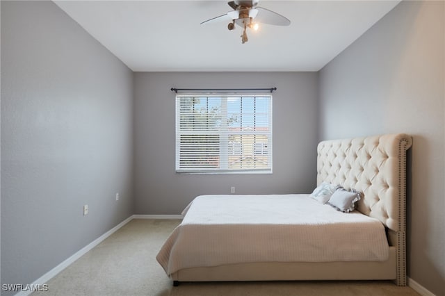 4381 Lazio Way Unit 504, Fort Myers, FL 33901 - bedroom with carpet floors, baseboards, and ceiling fan