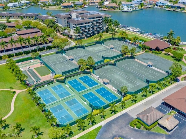 440 Seaview Ct Unit 1012, Marco Island, FL 34145 - drone / aerial view of a nearby body of water