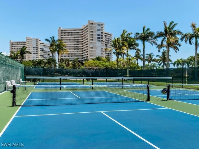 440 Seaview Ct Unit 1012, Marco Island, FL 34145 - view of tennis court