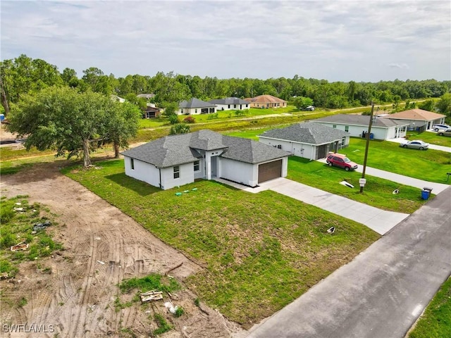 2605 Darlene Pl, Lehigh Acres, FL 33971 - aerial perspective of suburban area