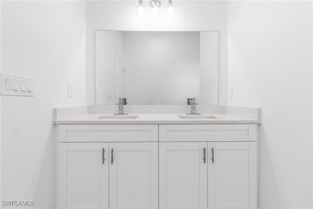 2605 Darlene Pl, Lehigh Acres, FL 33971 - bathroom with double vanity