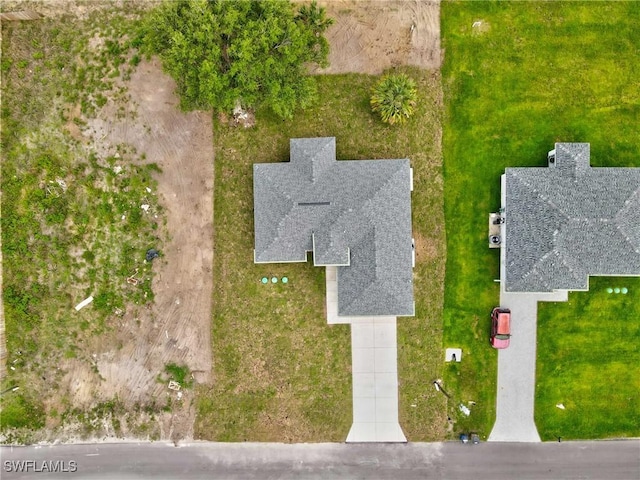 2605 Darlene Pl, Lehigh Acres, FL 33971 - view from above of property