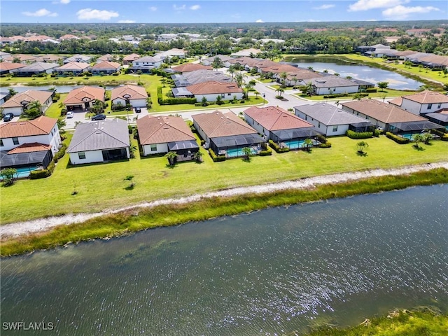 11992 Arbor Trace Dr, Fort Myers, FL 33913 - aerial perspective of suburban area with a nearby body of water
