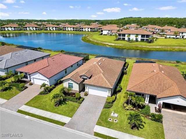 11992 Arbor Trace Dr, Fort Myers, FL 33913 - aerial perspective of suburban area featuring a nearby body of water