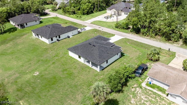 718 Calvin Ave, Lehigh Acres, FL 33972 - aerial perspective of suburban area