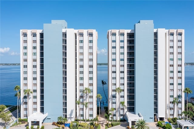 1925 Clifford St Unit 101, Fort Myers, FL 33901 - view of building exterior with a water view
