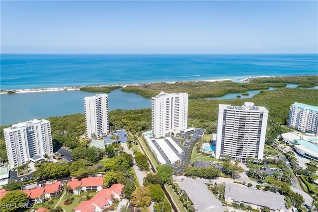 5550 Heron Point Dr W Unit 305, Naples, FL 34108 - drone / aerial view of a nearby body of water