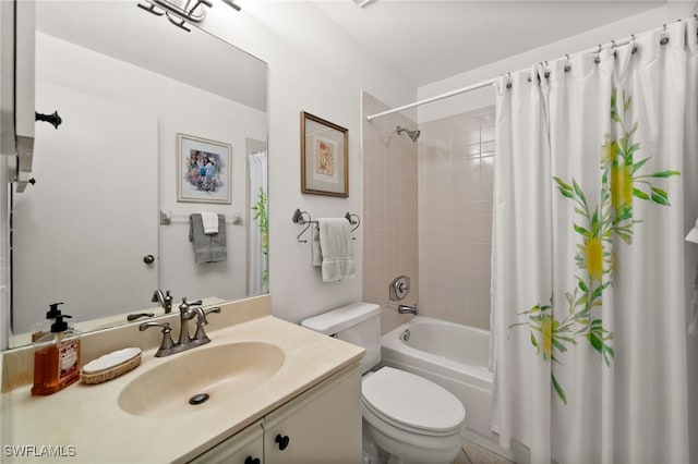 1190 Yesica Ann Cir Unit B205, Naples, FL 34110 - full bathroom featuring vanity and shower / bath combo with shower curtain