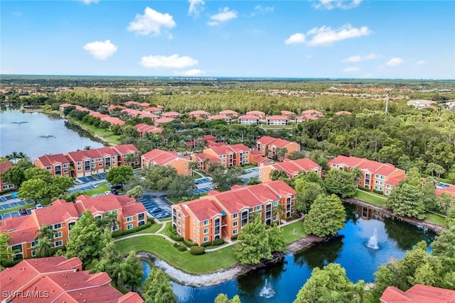 1220 Reserve Way Unit 107, Naples, FL 34105 - aerial view of a large body of water and apartment complex