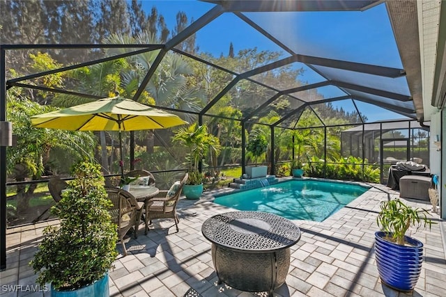 14559 Topsail Dr, Naples, FL 34114 - swimming pool with a patio area