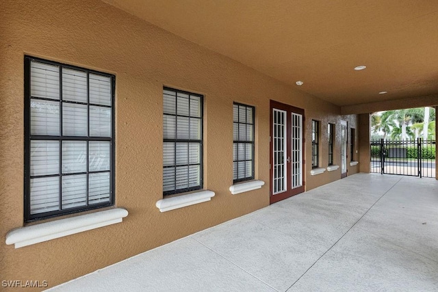3799 Costa Maya Way Unit 202, Estero, FL 33928 - view of patio with french doors