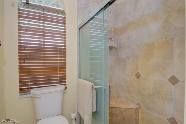 18370 Tulip Rd, Fort Myers, FL 33967 - bathroom with a shower stall and toilet