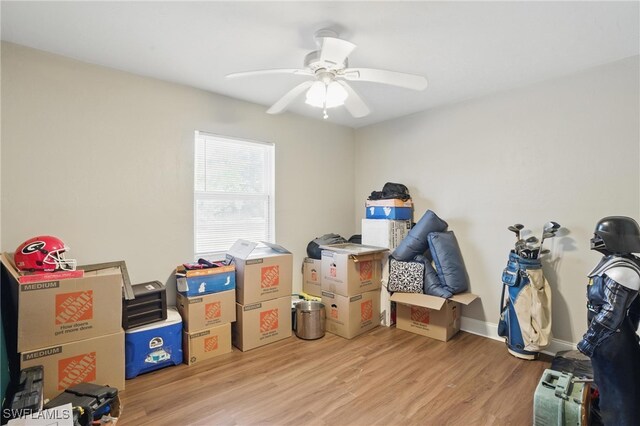 11580 Dean St Unit 582, Bonita Springs, FL 34135 - storage featuring ceiling fan
