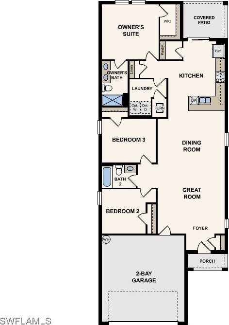 876 Friendship Cir, Labelle, FL 33935 - property floor plan