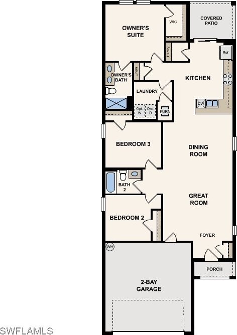 876 Friendship Cir, Labelle, FL 33935 - property floor plan