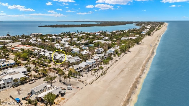 11533 Andy Rosse Ln, Captiva, FL 33924 - aerial view of residential area with expansive beach